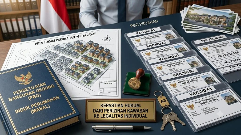 PBG Induk x PBG Pecahanan Perumahan